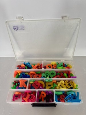 ABCStuff Magnetic Letters Numbers Math Symbols Reading Resources w/ Storage Case