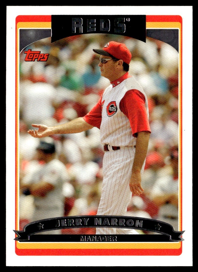 2006 Topps Jerry Narron Cincinnati Reds #272