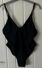Gorgeous sexy Boohoo high leg swim suit bathing costume size 14