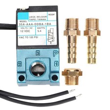 Caoeal 3-Port Electronic Boost Control Solenoid Valve 12V 5.4W Turbo/Supercharge