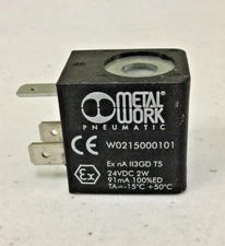 NEW, METAL WORK PNEUMATIC W0215000101 ELECTRICAL COIL, 24VDC/2W, FREE SHIPPING