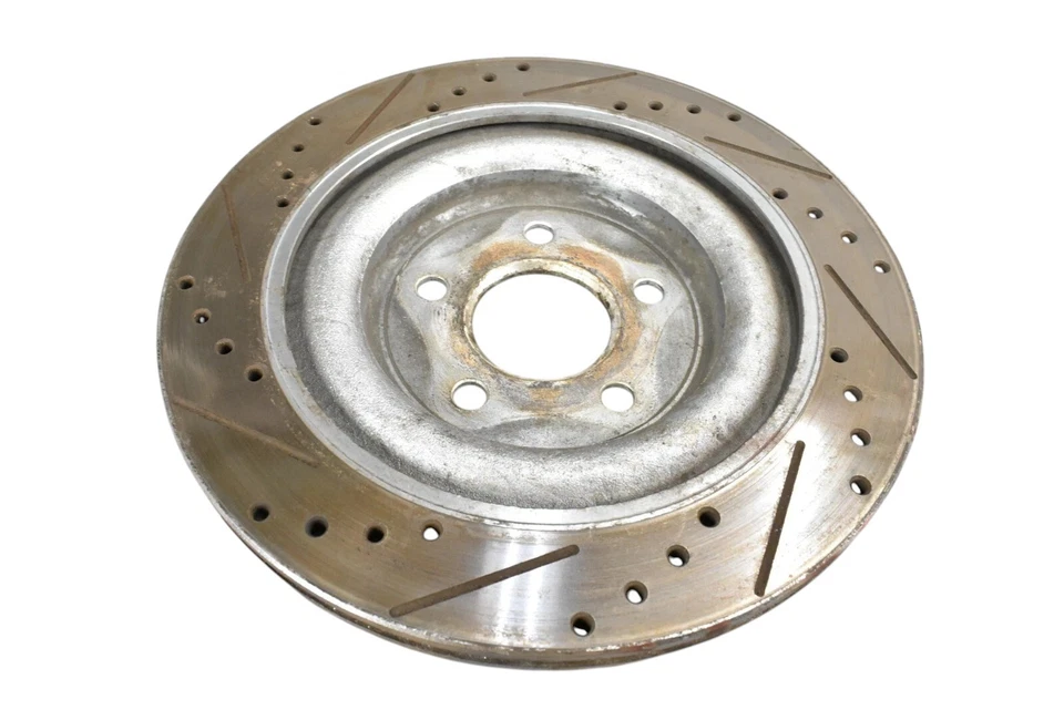 09-15 Juego de 2 rotores de freno traseros izquierdo y derecho Jaguar XF 5W932C026BB OEM Foto 4 de 4