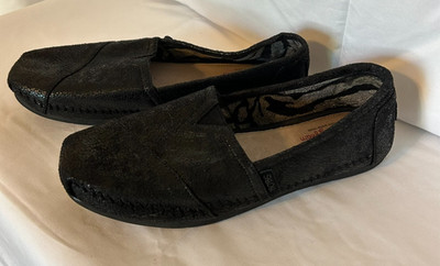 Bobs Black Women Size 9.5 Memory Foam