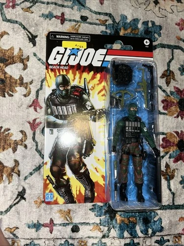 G.I. Joe Classified Series Retro Cardback 6" BEACH HEAD Action NEW!#F2-1788