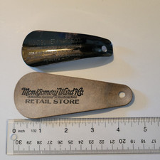 Vintage Montgomery Ward Shoe Horns Set Of 2