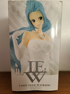 Banpresto One Piece Lady Edge Wedding Nefertari Vivi White Dress