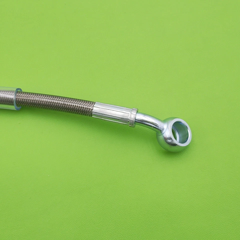 Mangueira de linha de freio dianteira trançada para Kawasaki KDX200 1995-2006 KDX220R 1997-2005 - Imagem 3 de 3