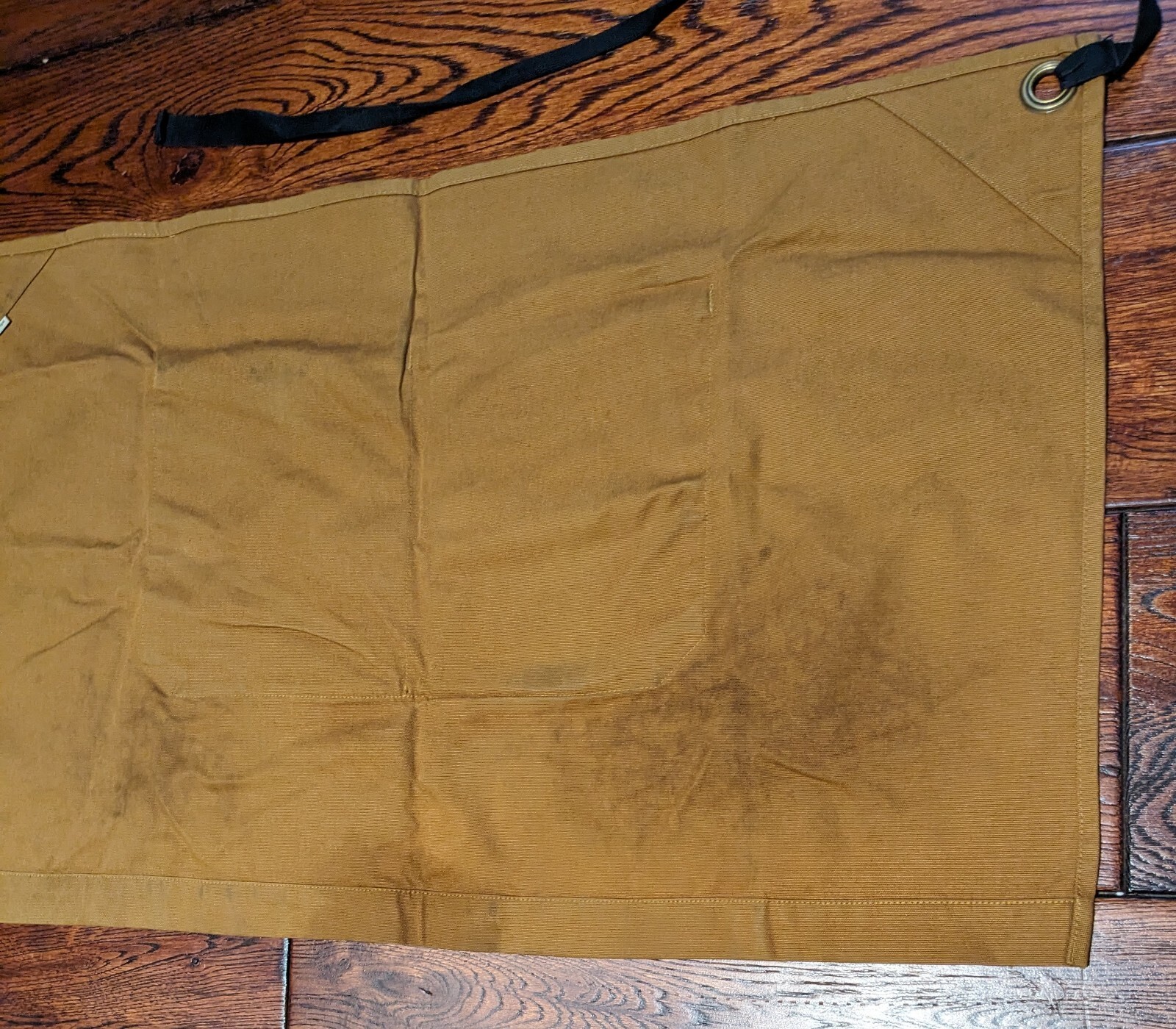 Jones of Boerum Hill Workman Waist Server Apron Field Tan Canvas Huckberry