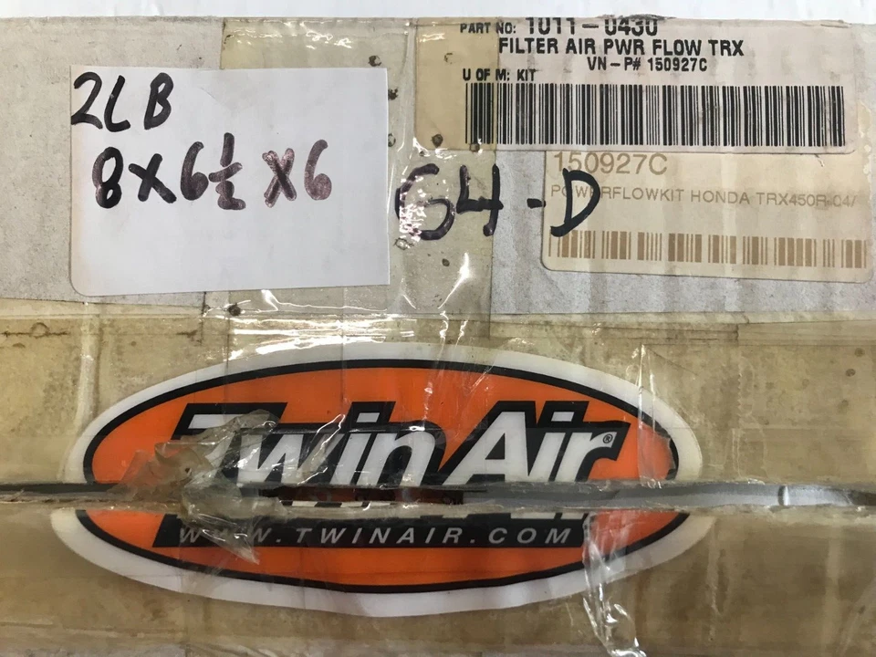 Kit de flujo de potencia de aire doble G4D Honda TRX 450 R 2004 150927 Foto 2 de 4