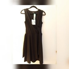 41 Hawthorne Stitch Fix NWT Sexy Black Wrap Dress Womens Small