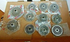 (10 Pcs),Assorted   Torrey , Meat Grinder Plate, NEW