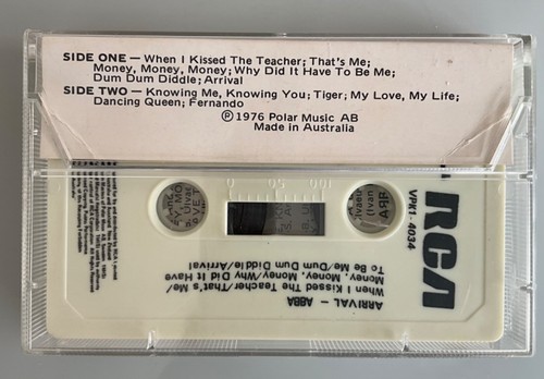 Vintage Cassette Tape - ABBA: ARRIVAL, 1976 - Picture 11 of 12