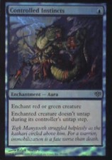 Controlled Instincts - Conflux: #23, Magic: The Gathering - Foil Nm R247