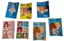 7 Vintage Barbie Ken Mini Catalog Tressy Mattel Fashion Japan 1962 Lot