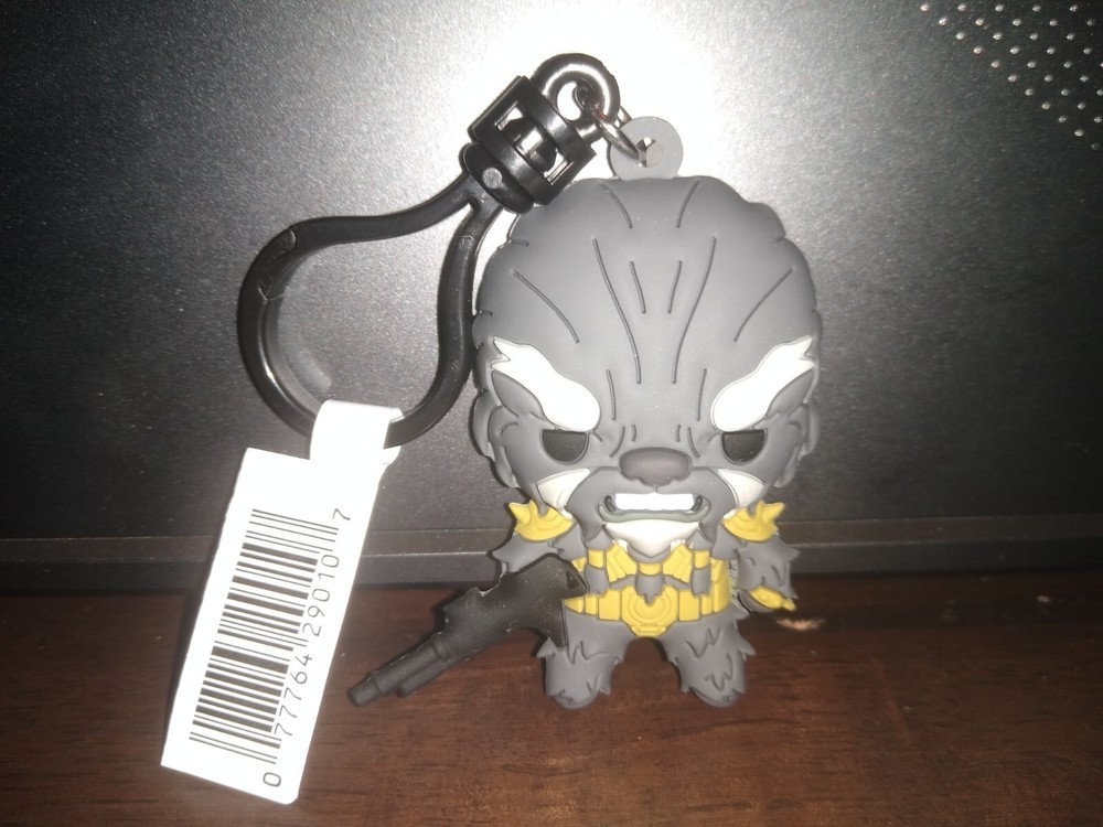 Star Wars The Book of Boba Fett Character Bag Clip 3 Inch Black Krrsantan