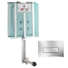 CASSETTA WC SCARICO PUCCI SARA INCASSO CON PLACCA CROMATA 80130662