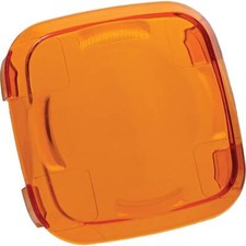 Amber Lens Cover for Lights - 1" Height, 3.25" Length  Width