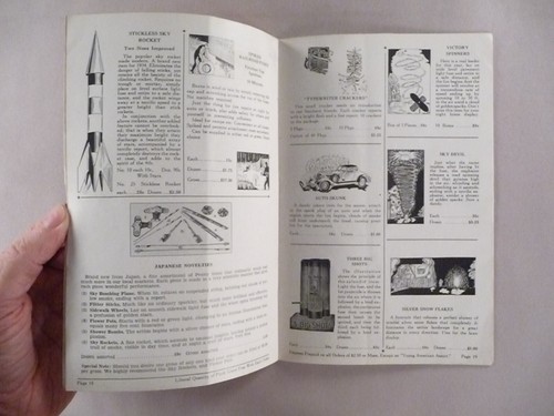 Spencer Fireworks CATALOG - 1935 - Picture 4 of 5