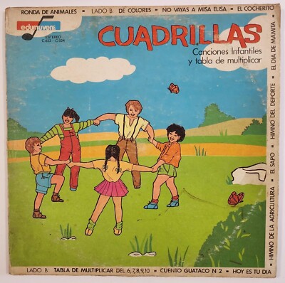 Cuadrillas Canciones Infantiles Tabla De Mulplicar  2 Lp Vinyl  Children´s