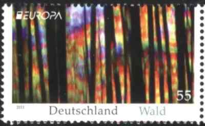 s53404 DEUTSCHLAND 2011 POSTFRISCH ** EUROPA CEPT Wald 1v