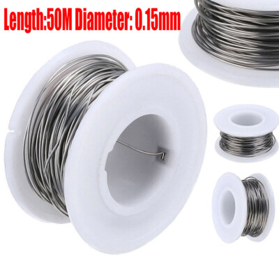 50m 0.15mm Electric Hot Wire For Hot Wire Foam Cutter Heating Cutting Machine
