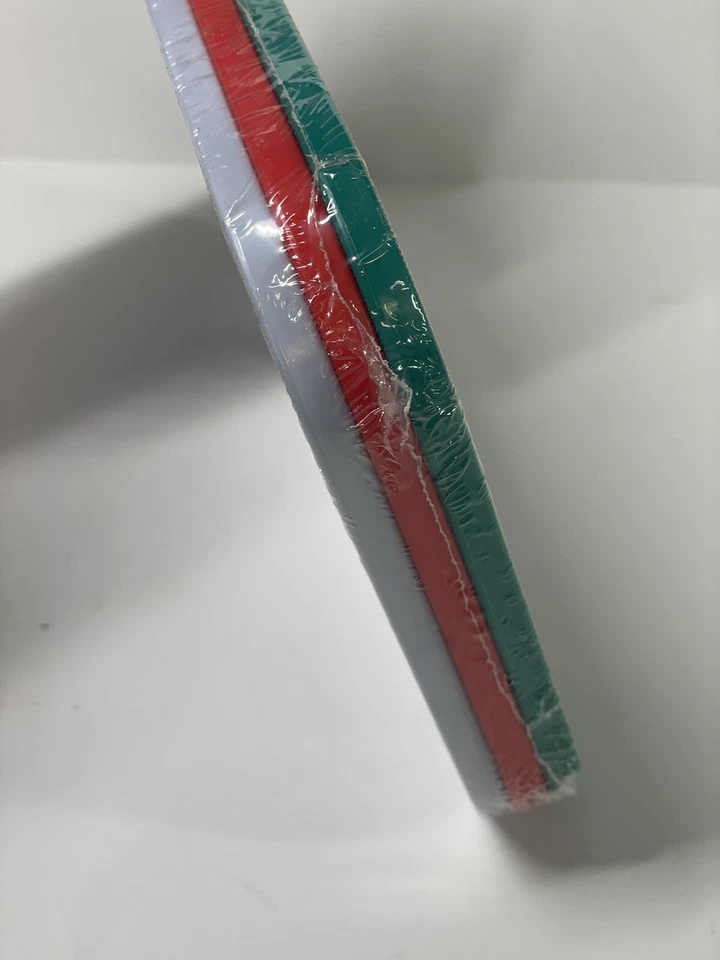 IKEA 365+ Tabla de cortar tabla de cortar pequeña paquete de 3 multicolor verde rojo blanco Foto 3 de 4