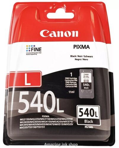 Lotto cartucce inchiostro Canon PG540 CL541 PG540L CL541XL per stampante PIXMA MG3150 - Foto 6 di 9