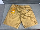 Carhartt Men's Force Relaxed Fit Shorts Light Brown Sz. 36 New