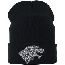 Haus Stark Strickm&uuml;tze Wollm&uuml;tze Haube Beanie Winter Onesize Game of Thrones