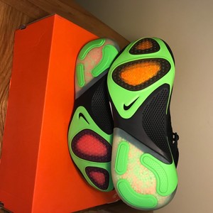 nike joyride run flyknit black electric green