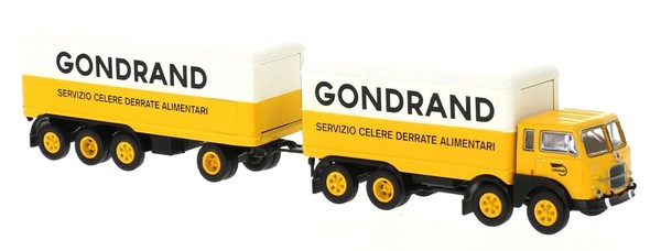 "Brekina 58436 Fiat 690 Millipiedi Koffer HäNgerzug \"Gondrand\" Ho Neu"-image