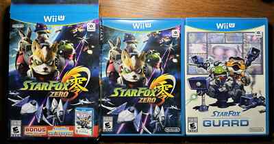 Star Fox Zero & Starfox Guard Nintendo Wii U New Sealed | eBay