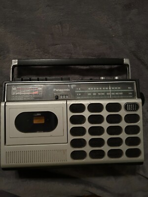 PANASONIC AM FM CASSETTE BOOM BOX - RX-1660 - VINTAGE - USED | eBay