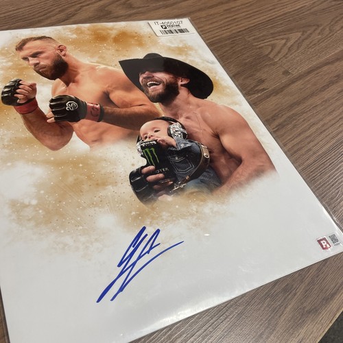 Donald "Cowboy" Cerrone Signed UFC 11x14 Photo (PA) COA Autographed - Picture 4 of 4