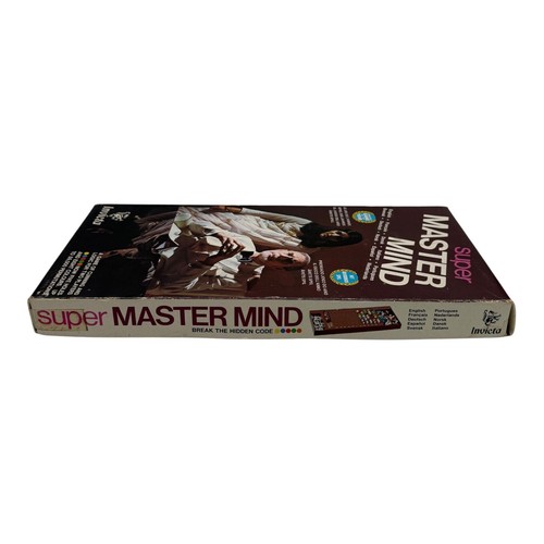 Juego de Mesa Super Master Mind 1975 - Juego de Estrategia Vintage con Caja Original - Imagen 7 de 9