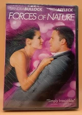 Forces of Nature DVD 1999 Sandra Bullock Ben Affeck *SEALED* *Buy 2 Get 1 Free*