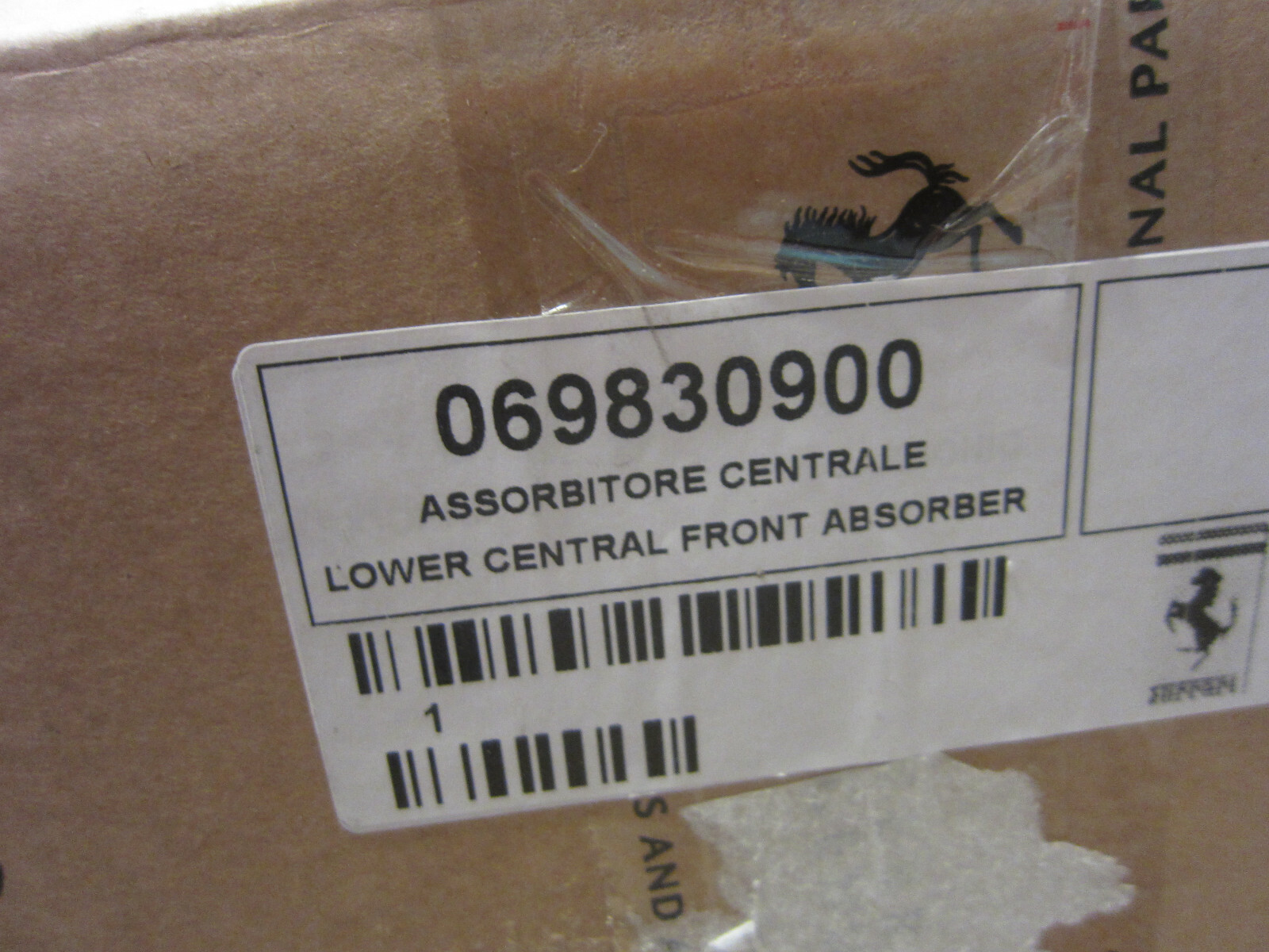 Ferrari California - Lower Central Front Bumper Absorber - P/N 69830900