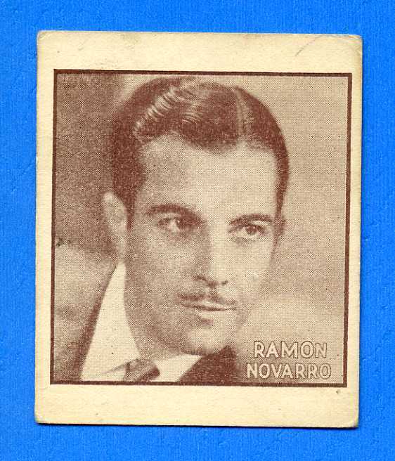 1933 General Gum Movie Stars card R-97-2 RAMON NOVARRO | eBay