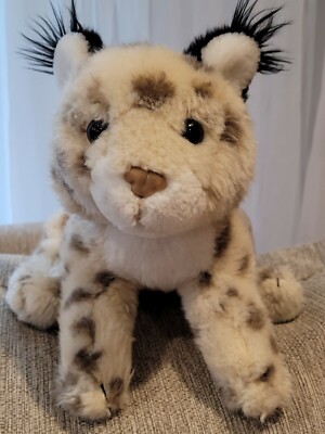 Animal Alley Spotted Lynx Wild Cat Plush 12
