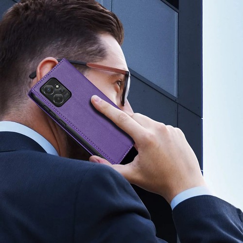 Für Motorola Moto G 5G (2023) Leder Wallet Flip Stand Case + Displayschutz - Bild 4 von 22