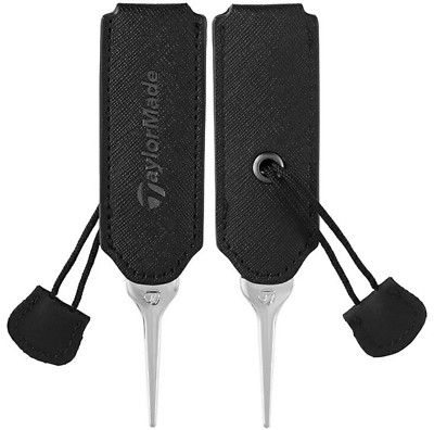 Taylormade JAPAN Golf Green Fork Divot Tool w/ cover UN796 Black