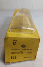 1952 Chevy Belair Parking Light Lamp Lens 606 Gm 5943032 1952 Chevy Belair Parking Light Lamp Lens 606 Gm 5943032