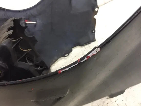 Cubierta del panel del carenado delantero Honda Interceptor 1000 VF1000R 1985 3197 X Foto 4 de 4