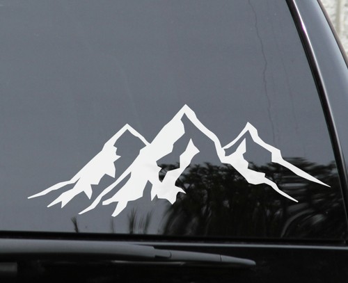 Mountain Hiking Adventure Sticker Decal Car Laptop Window Wall - Picture 2 of 2