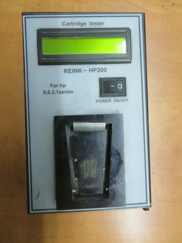 TESTEUR DE CARTOUCHE  REINK-HP 200   w102 - Foto 1 di 2