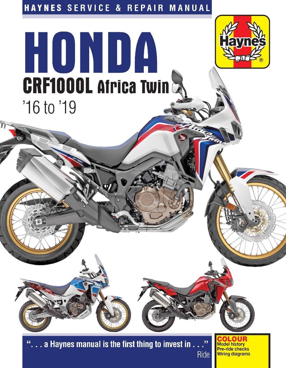 Thumbnail - Honda Africa Twin (2016-2019) Repair Manual Haynes