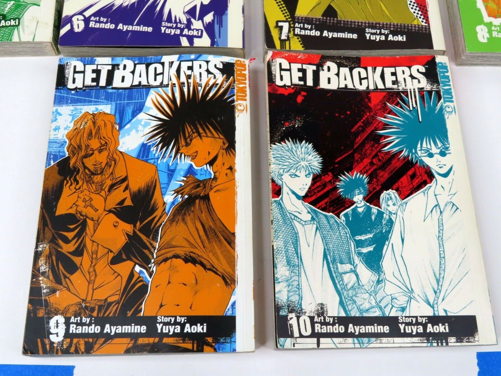 GET BACKERS VOL. 1 Text in Japanese. a Japanese Import. Manga / Anime by  Aoki on Rare Book Cellar