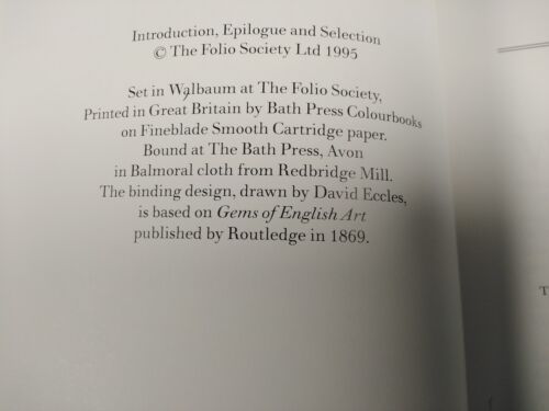 Folio Society Book - The Pre-Raphaelites and their World - Rossetti - 1995 ~ Art - Picture 10 of 12