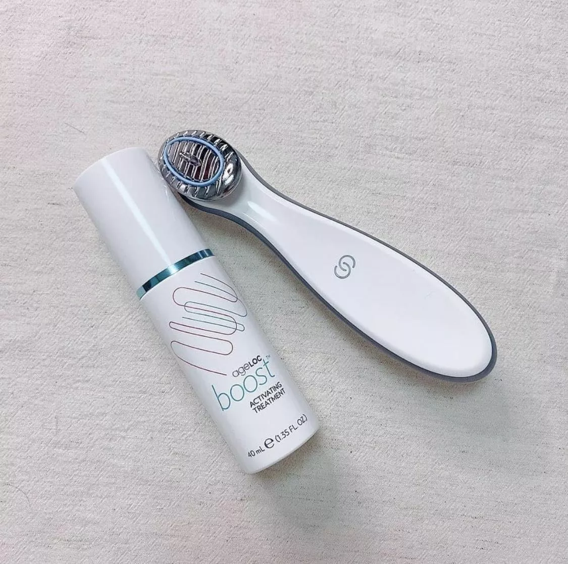 Nu Skin NuSkin AGELOC BOOST with 1 bottle Activating Serum Beauty NEW SEALED