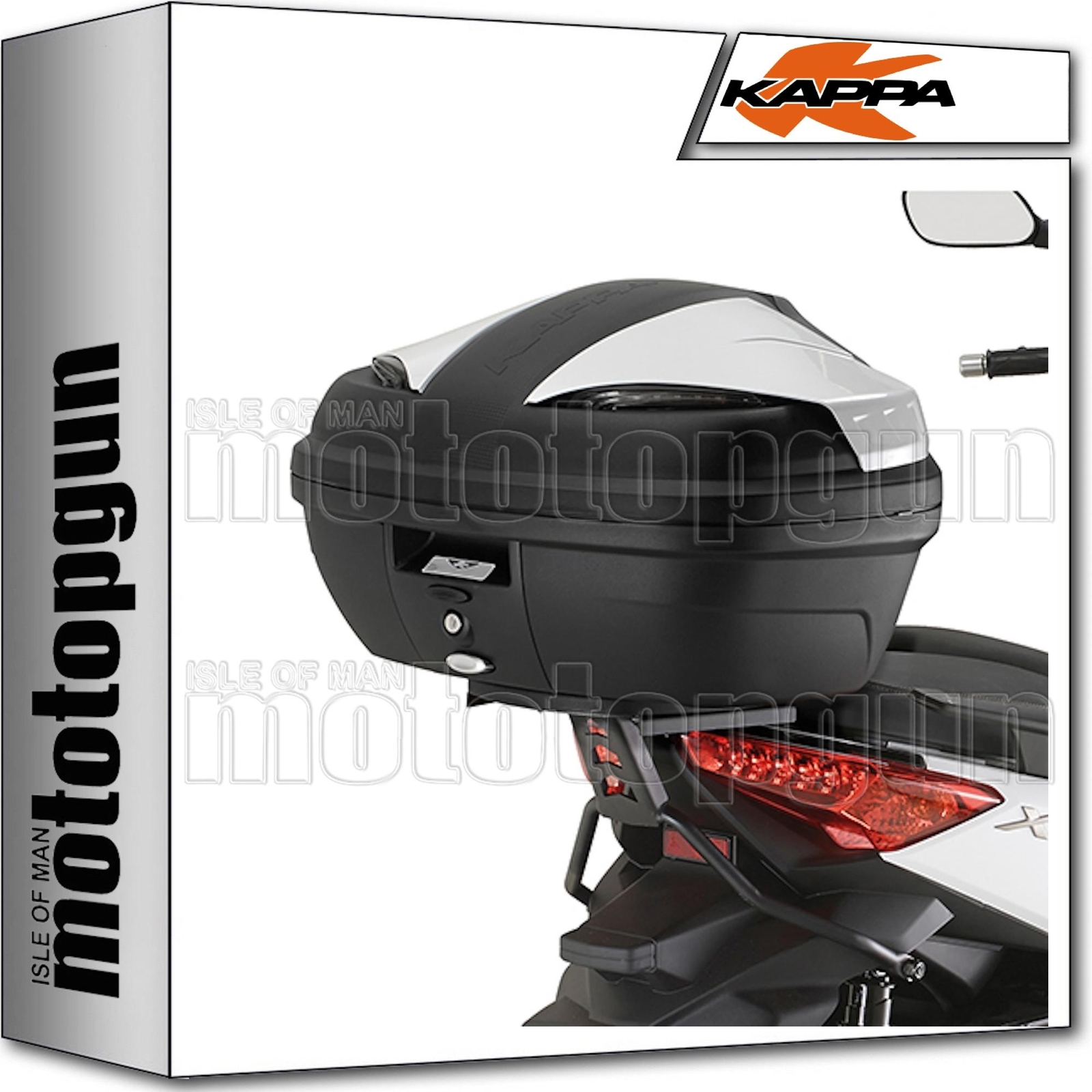 KAPPA ATTACCO POSTERIORE MONOLOCK YAMAHA X MAX 125 250 2017 17
